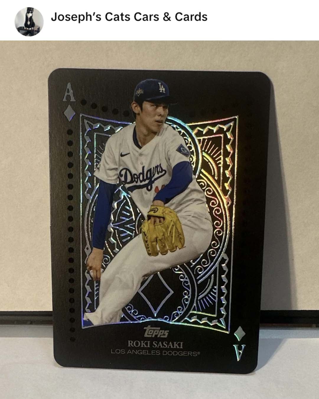 2026 Topps Series 2 Baseball Playing Card Insert Roki Sasaki