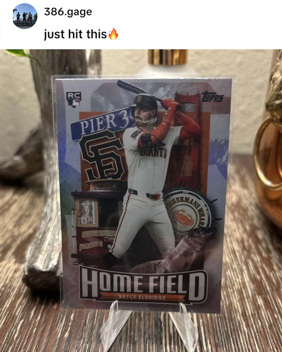 2026 Topps Series 2 Baseball Home Field Insert RC Bryce Eldridge