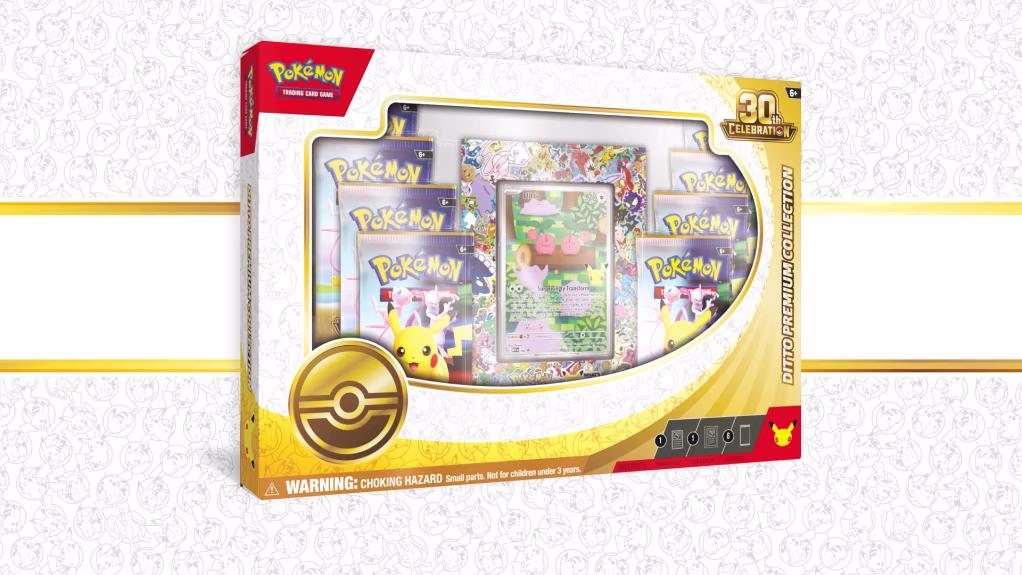 2026 Pokemon TCG 30th Celebration Ditto Premium Collection