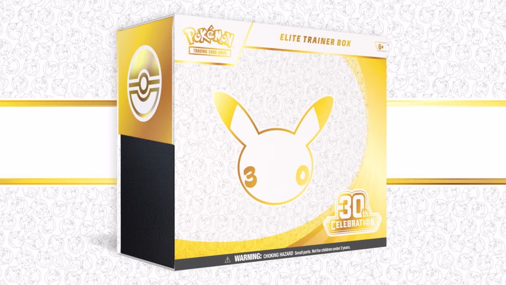 2026 Pokemon TCG 30th Celebration Elite Trainer Box