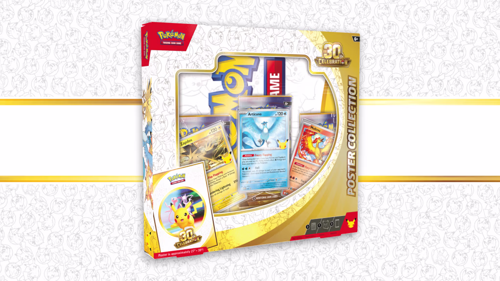 2026 Pokemon TCG 30th Celebration Poster Collection