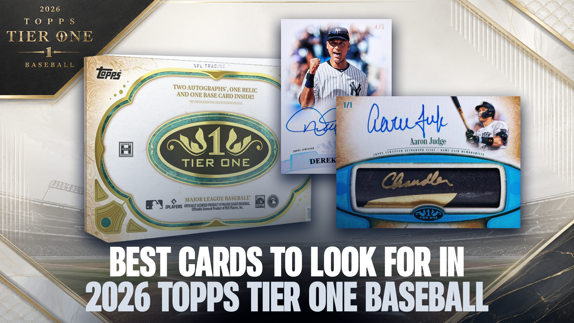 Topps 2026 Tier 1 Featured Image