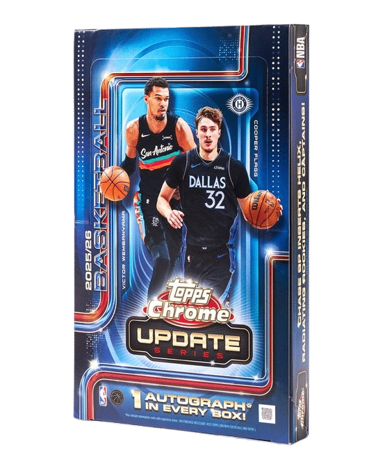 2025-26 Topps Chrome Update Basketball Hobby Box