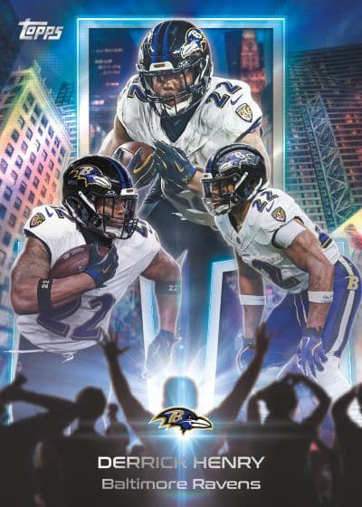 2026 Topps Flagship Football Derrick Henry Billboard Materials