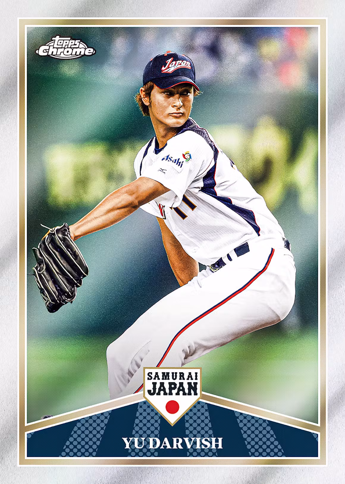 2026 Topps Chrome Team Samurai Japan Yu Darvish Base Card