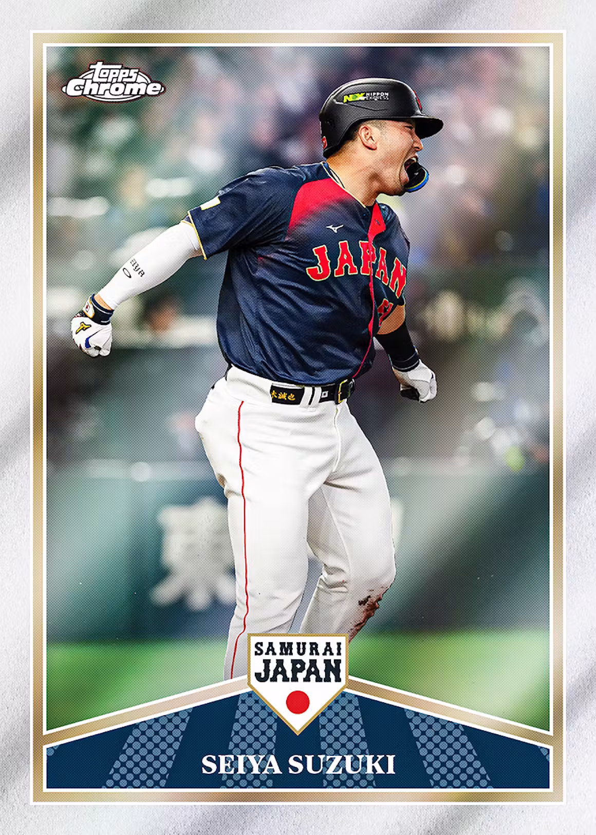 2026 Topps Chrome Team Samurai Japan Seiya Suzuki Base Card