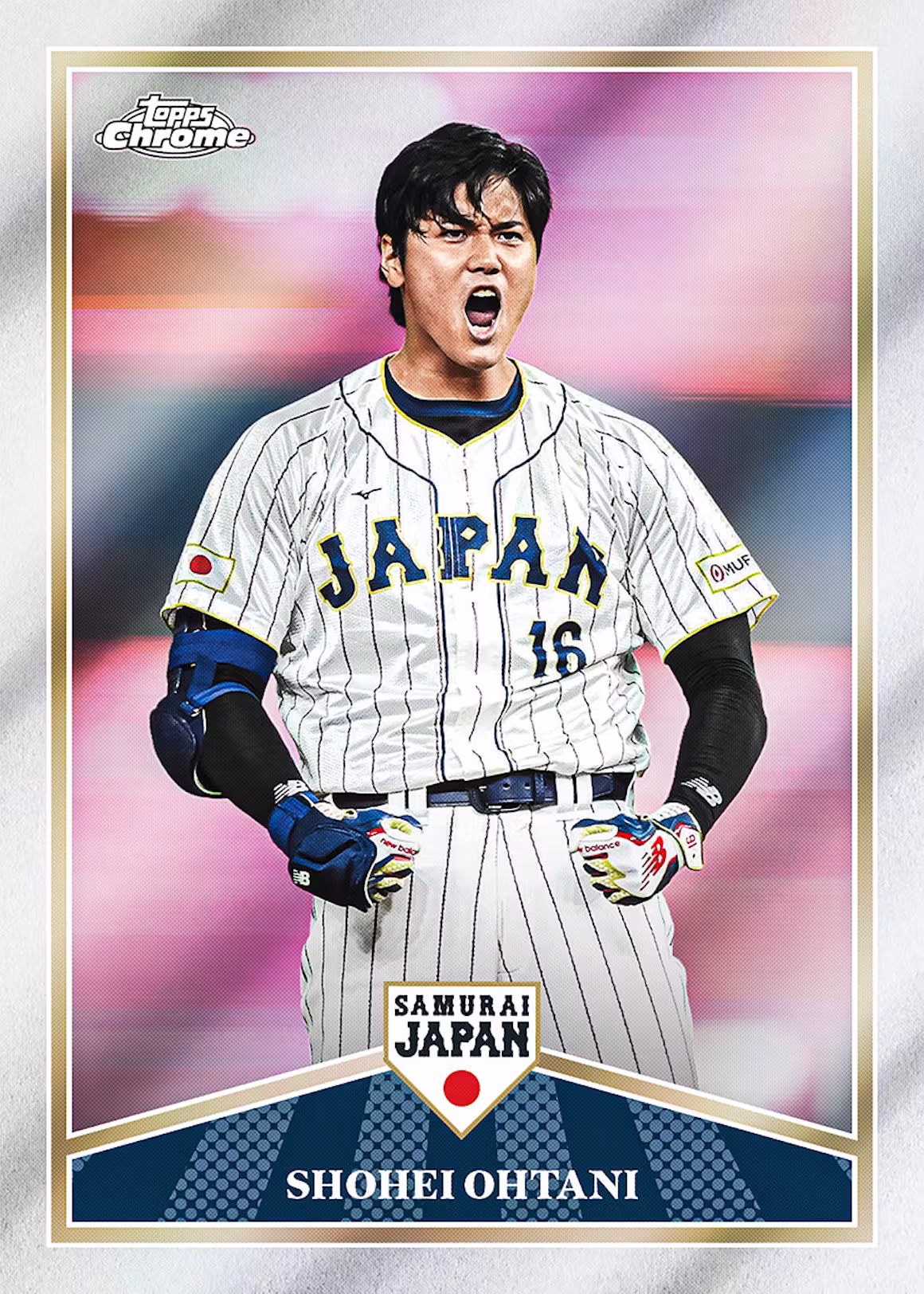 2026 Topps Chrome Team Samurai Japan Shohei Ohtani Base Card